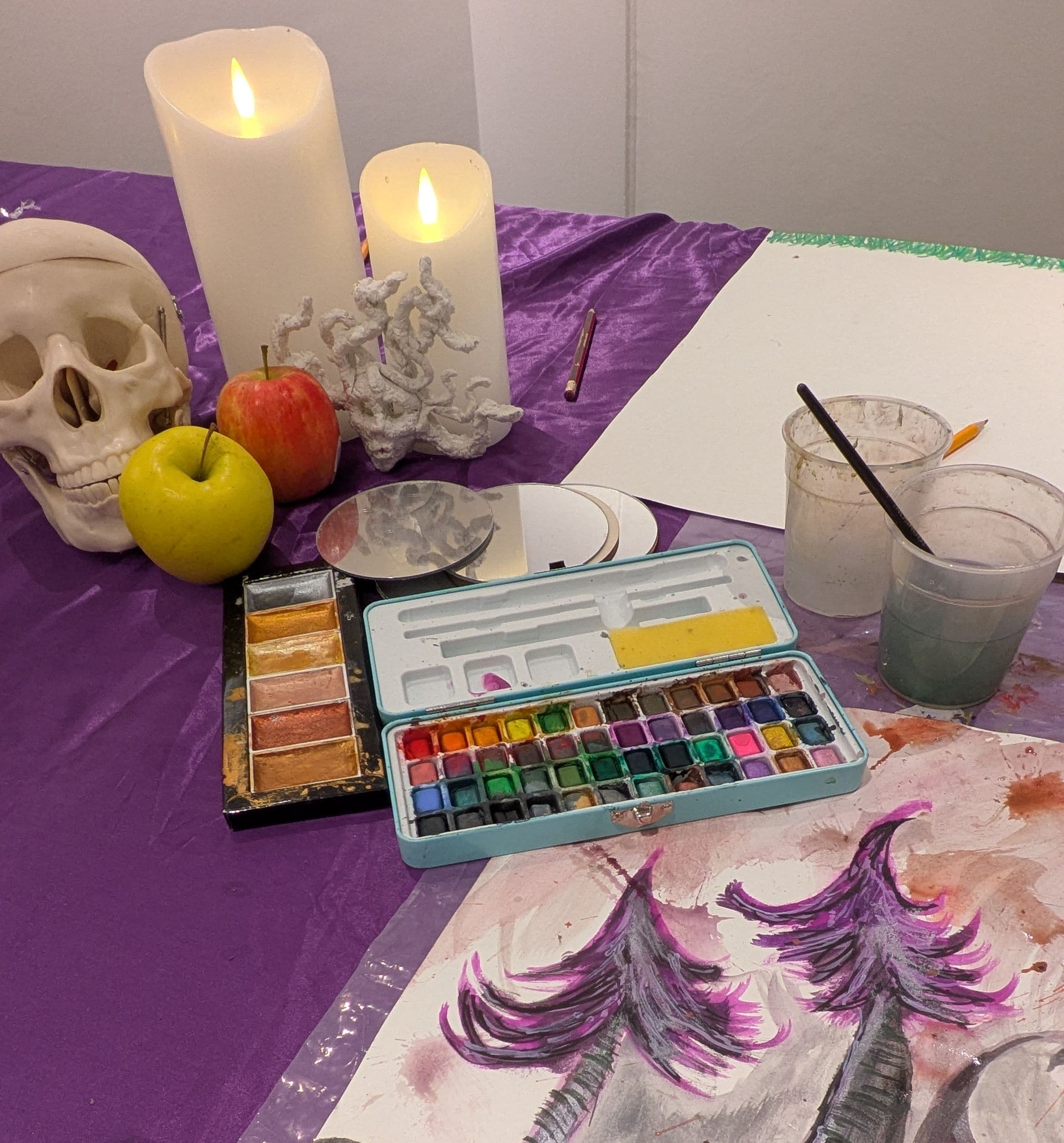 Picture of class materials