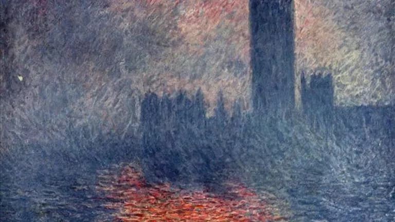 Parliament Monet reproduction