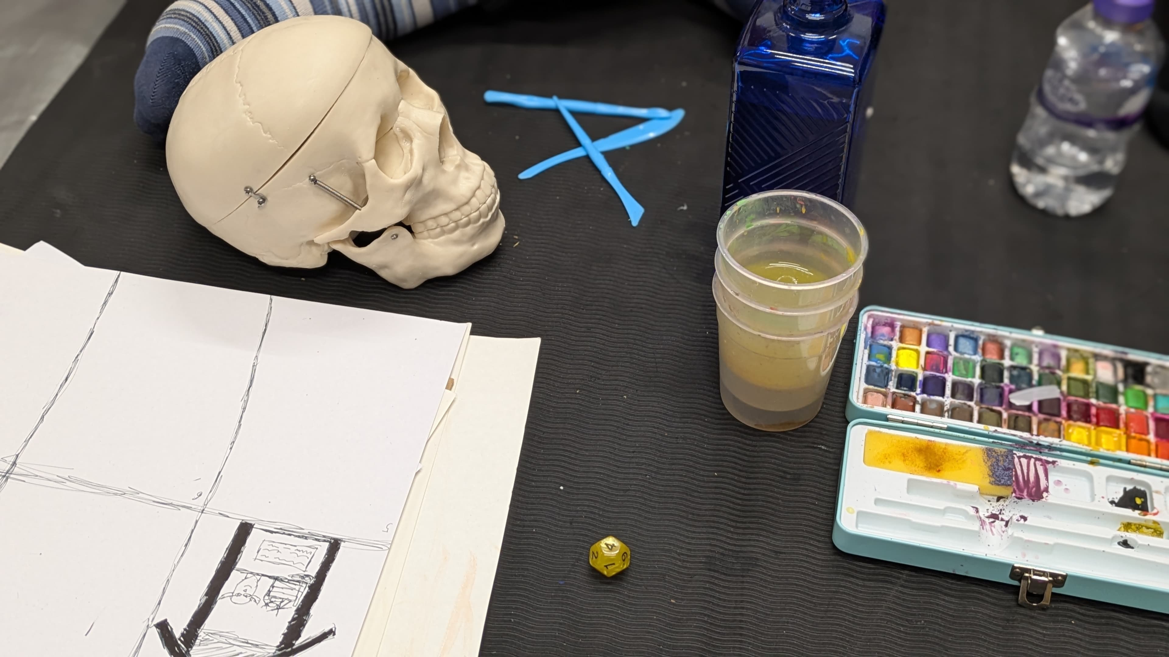 Picture of class materials